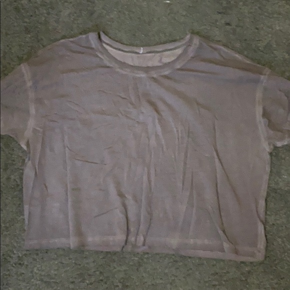 lululemon athletica Tops - Lululemon cates crop tee